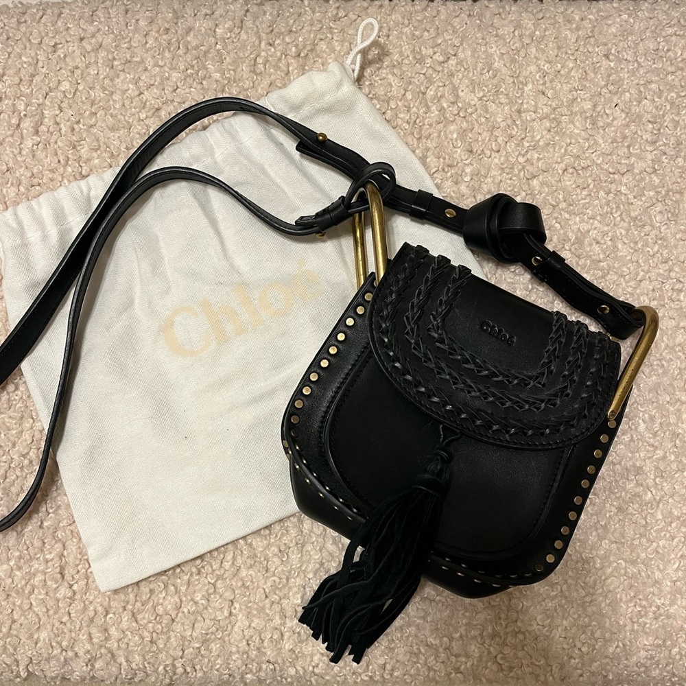 Chloe Hudson Leather Shoulder Bag - small